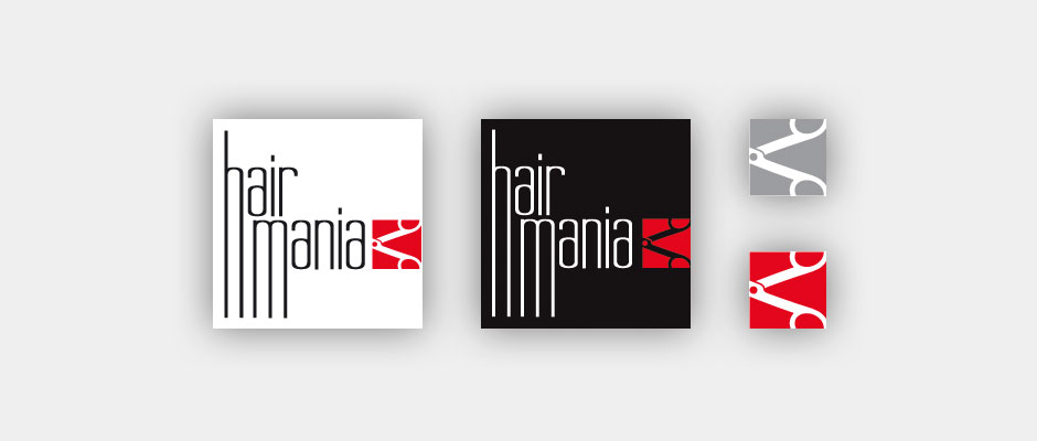 Hair Mania - Logo-ontwerp