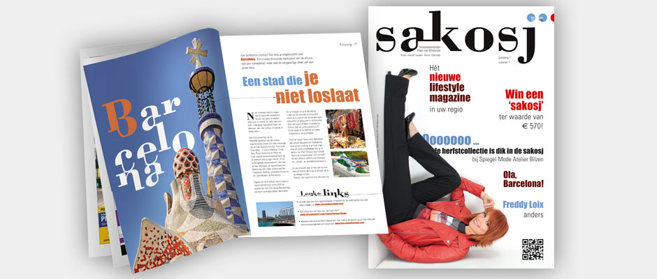 Sakosj - Lifestyle magazine - uitgave in eigen beheer