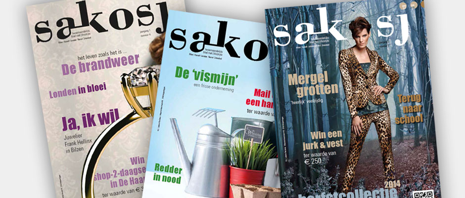 Sakosj - Lifestylemagazine - uitgave in eigen beheer